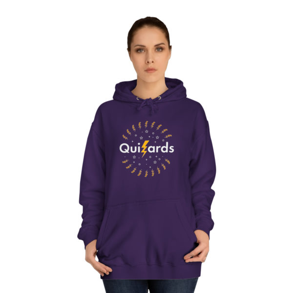 Quizards Lightning Unisex Adult Hoodie - Image 4